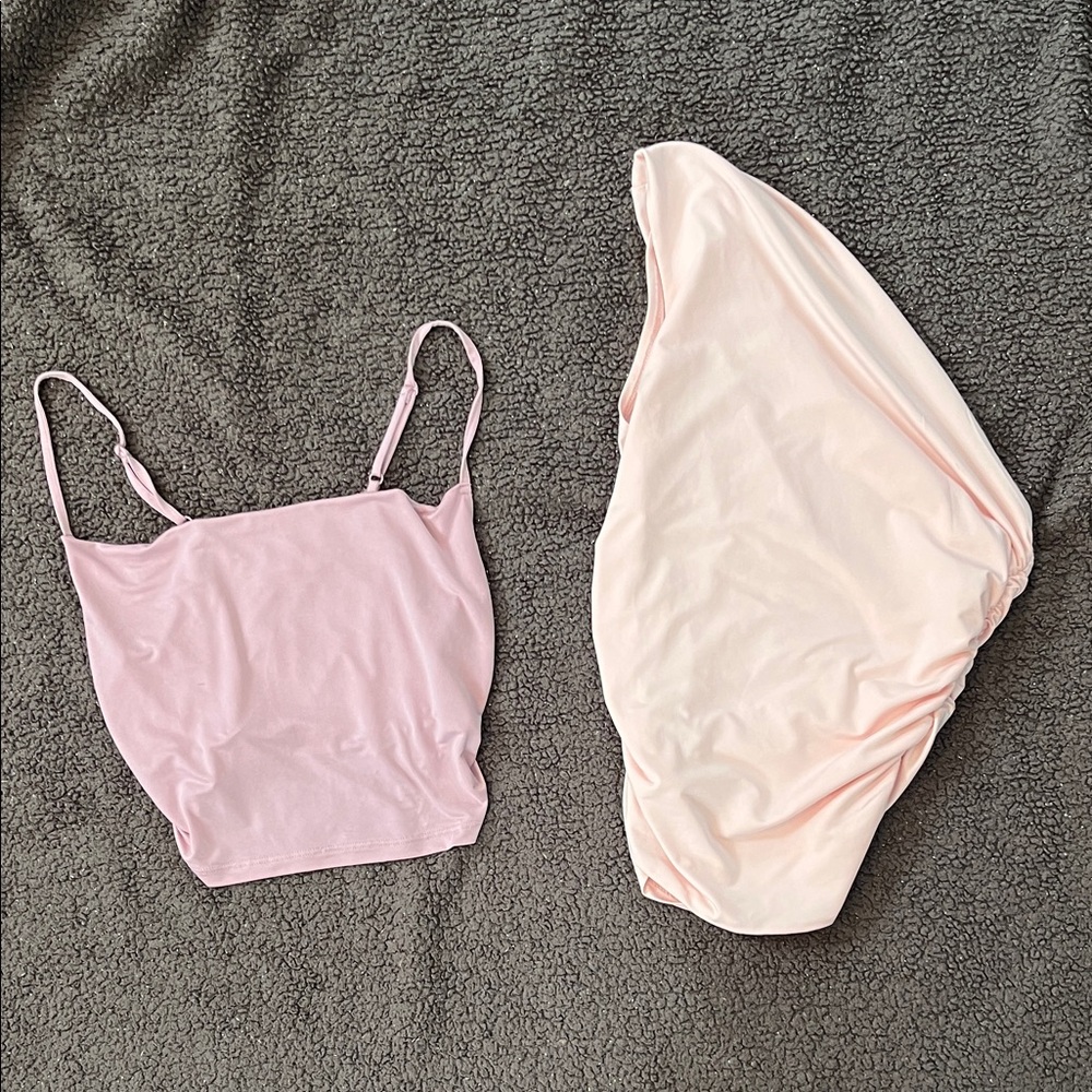 Urban Outfitters, Other Combo Purple and Pink camisole tunic layering tops